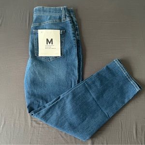 Oak + Fort Tapered Jeans Medium Wash NWT